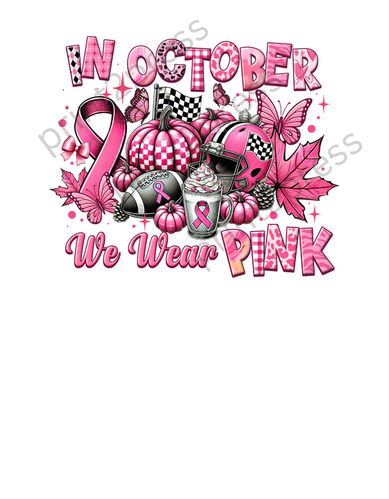 Breast Cancer Awareness DTF Prints