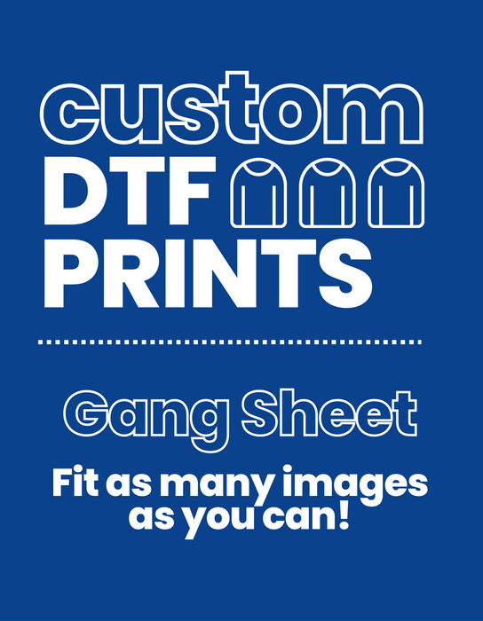 Custom DTF Gang Sheets