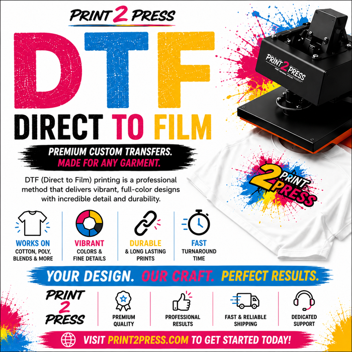 DTF Prints by Size