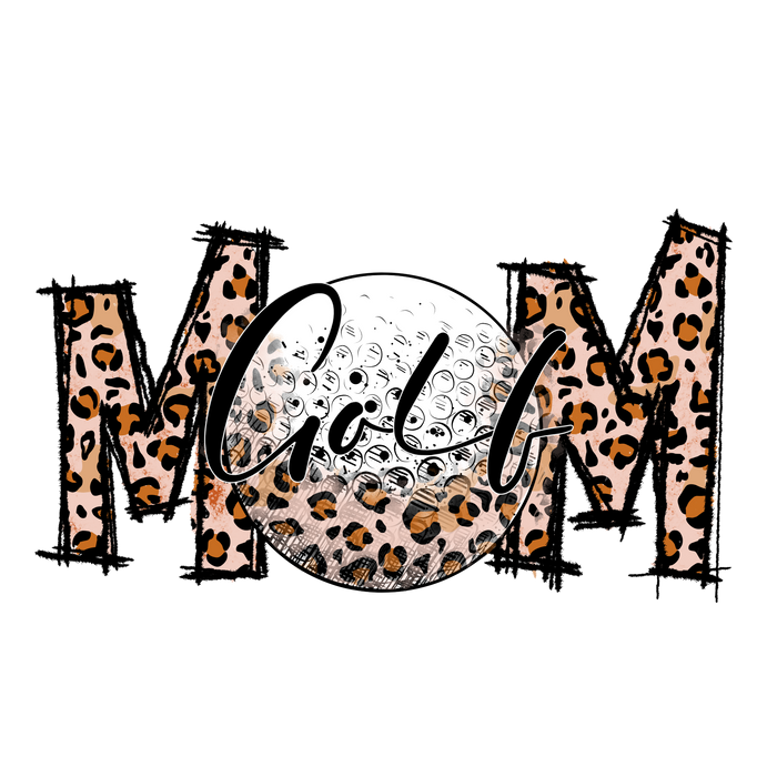 Leopard Mom DTF Transfers